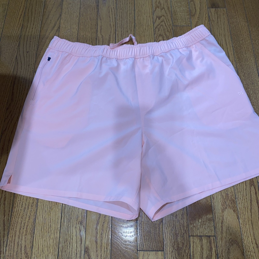 DSG Men's 6" Agility Woven Training Shorts‎ Hybrid Size XL Pink Ray Athletic Fit